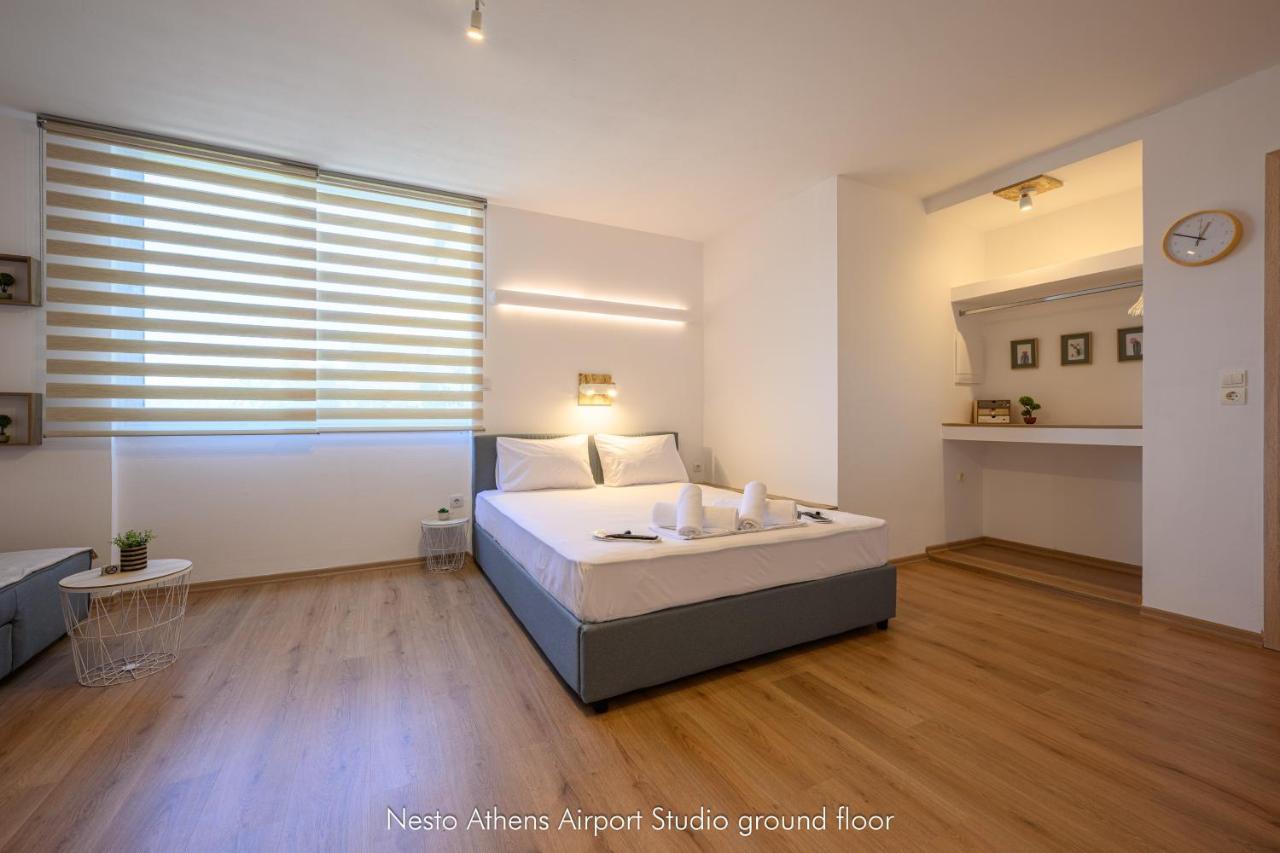 Ferienwohnung Nesto Athens Airport Zen Spáta Exterior foto
