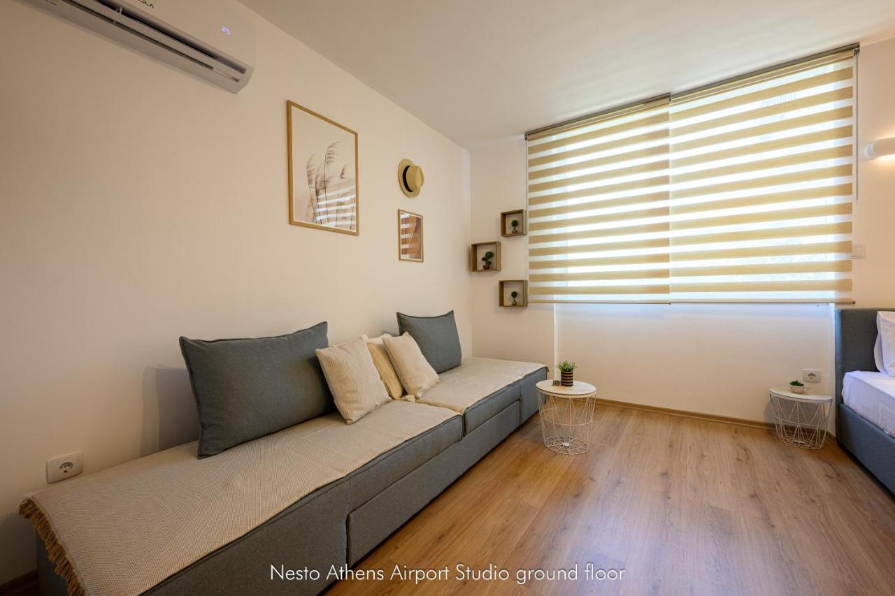 Ferienwohnung Nesto Athens Airport Zen Spáta Exterior foto