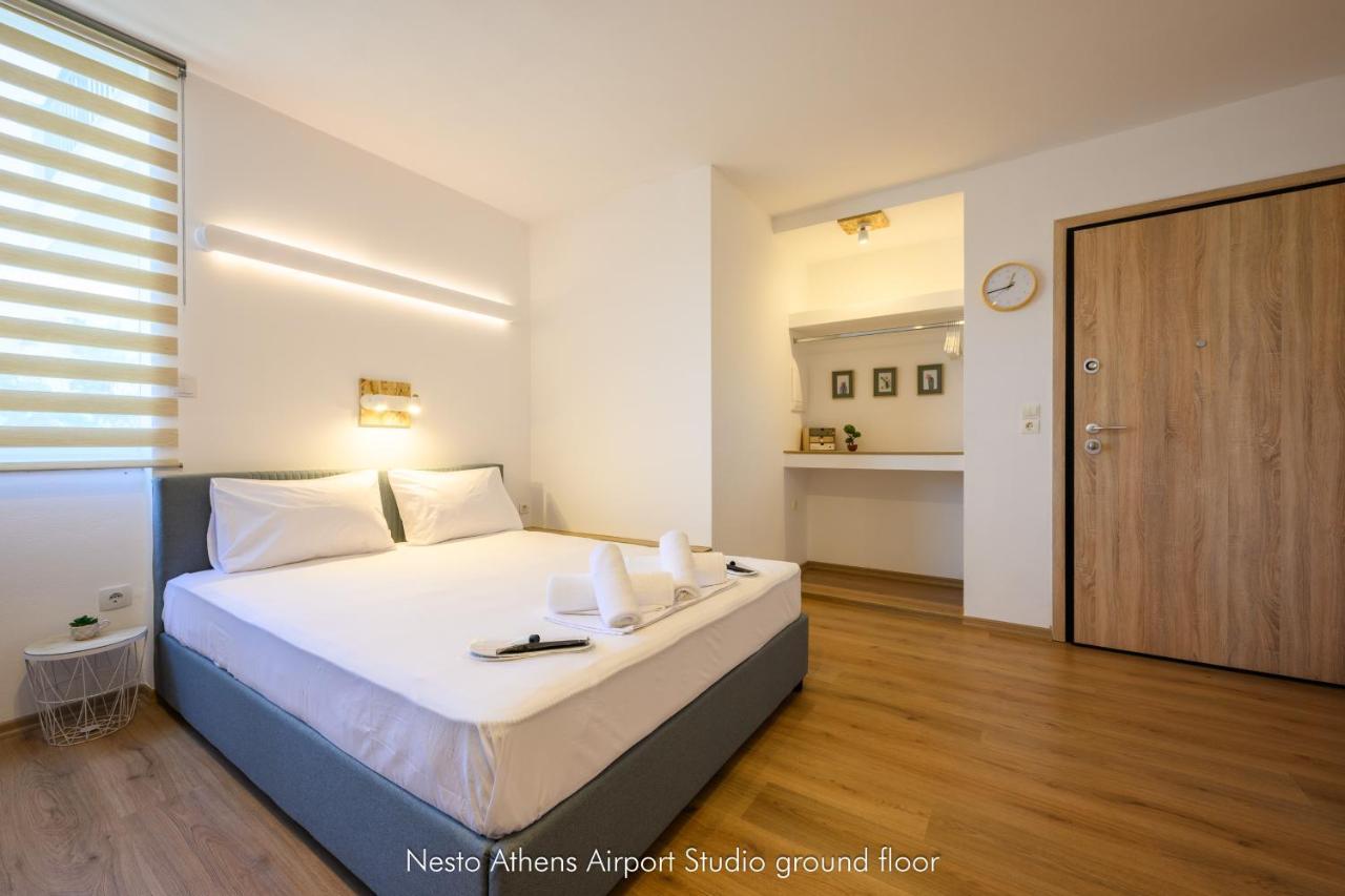 Ferienwohnung Nesto Athens Airport Zen Spáta Exterior foto