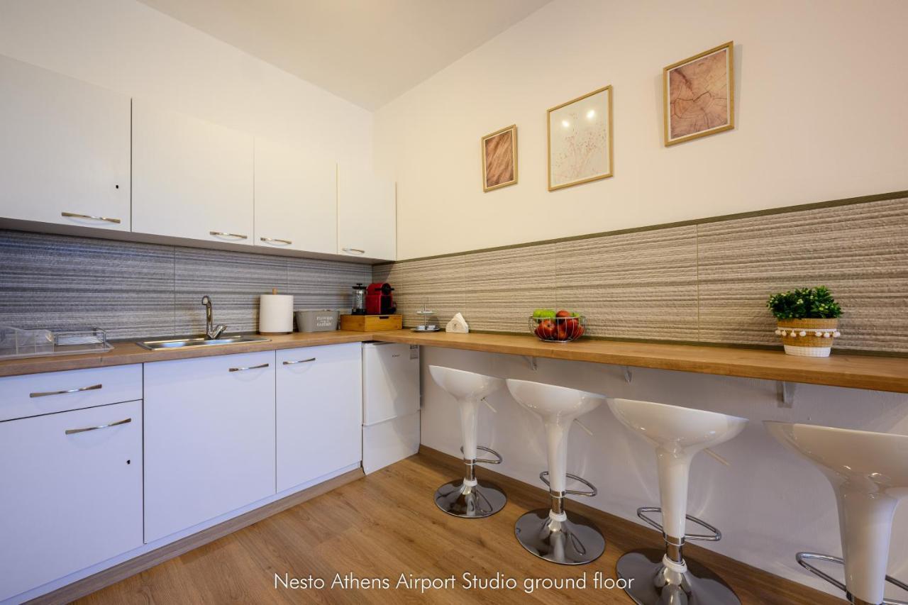 Ferienwohnung Nesto Athens Airport Zen Spáta Exterior foto